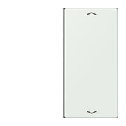 Jung - Abdeckung/Bedienelement für Installationsschalterprogramme Taste 2fach m. Pfeilsymb. LC 402 TSAP 210 outremer gris