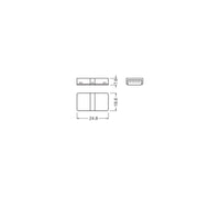 Ledvance - Zubehör/Ersatzteile für Lichtschlauch/-band Verbinder f. LED-Stripe LS AY P CSD P5 P