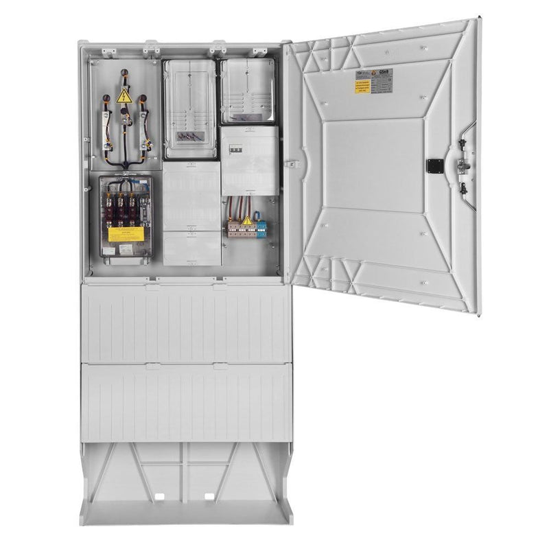 GSAB Elektrotechnik - Zähler-Komplettschrank Wandlermessung 02.W100.001 e.on Bayern 100A