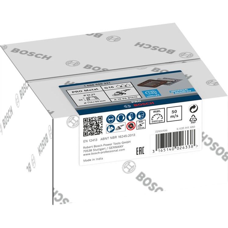 Bosch - Trenn-/Schleifscheibe PRO Metal Konischer 1608600231 Schleiftopf 90 x 110