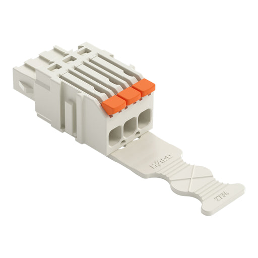 WAGO - Kabelsteckverbinder für Leiterplattensteckverbinder 1-Leiter-Federleiste 27341103327000300000 PushinCAGECLAMP,lgr − 50 Stück