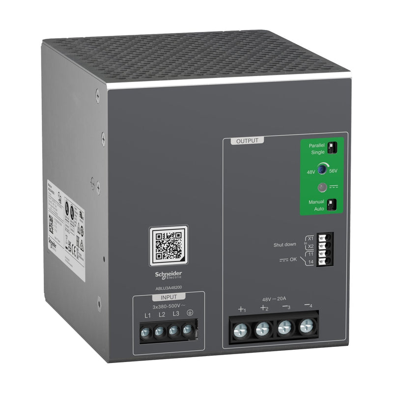 Schneider Electric - Gleichstromversorgung Spannungsversorgung ABLU3A48200 380-500V 20A 960W