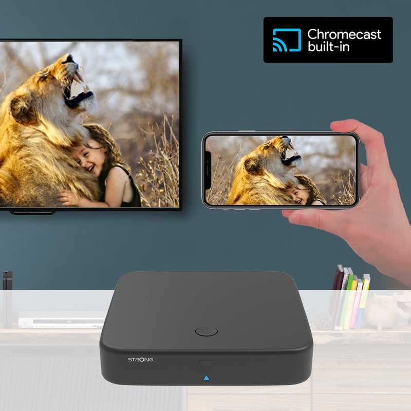 Strong - Zubehör/Ersatzteile für Fernseher 4K Streaming Box SRT420 AndroidTV,DVB-T2HD