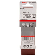 Bosch - Schleifpapierset PRO X440 Schleifband, 40 x 2608606211 305 mm G60 G80 G120