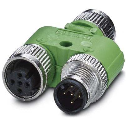 Phoenix Contact - Sensor-Aktor-Adapter Y-Verteiler SAC-5P-M12YF#1526253 − 5 Stück