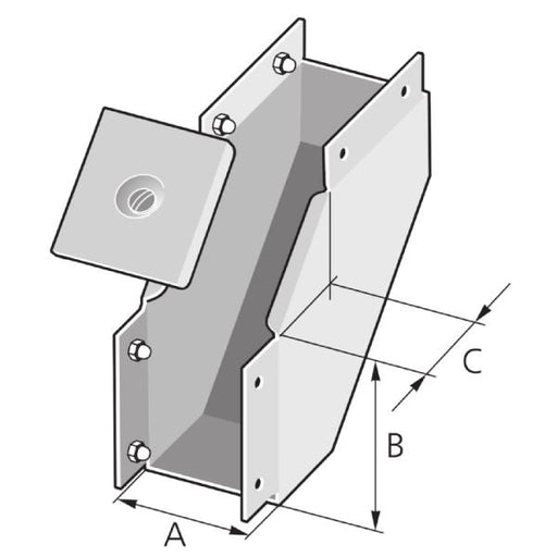 Pflitsch - Außeneck für Leitungsführungskanal Deckel WDI 150/100 S innen 90 Grad − 1 Stück by Pflitsch
