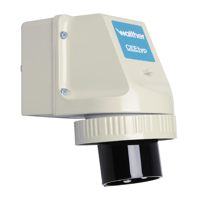 Walther Werke - CEE-Gerätestecker (IEC 60309) Wandgerätestecker 32A 638407 4P 500V 7h IP67