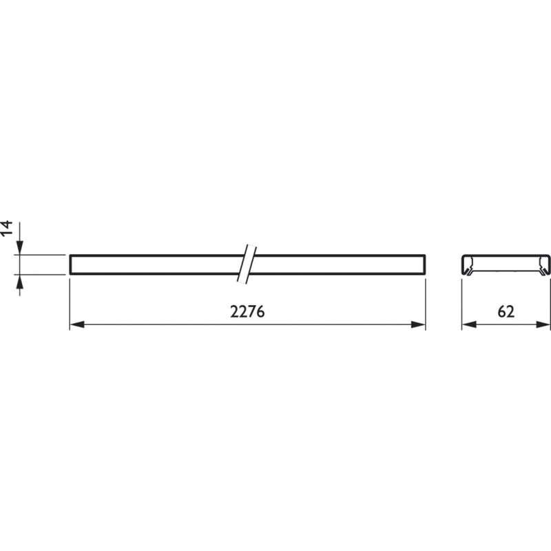 Philips Lighting - Geräteträger für Lichtbandsystem LED-Geräteträger LL523X LED #49584500 840