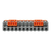 WAGO - Kabelsteckverbinder für Leiterplattensteckverbinder 1-Leiter-Federleiste 2231-1112/329-000 Push-in CAGECLAMP,gr − 25 Stück