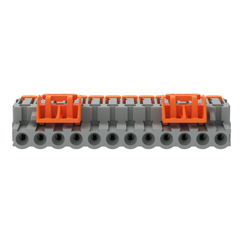 WAGO - Kabelsteckverbinder für Leiterplattensteckverbinder 1-Leiter-Federleiste 2231-1112/329-000 Push-in CAGECLAMP,gr − 25 Stück