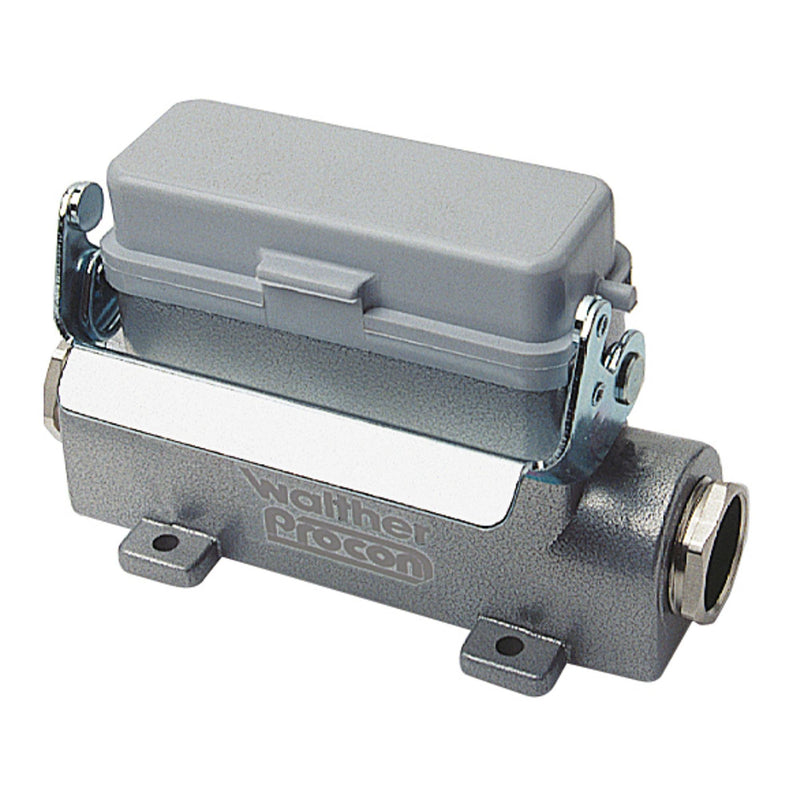 Walther Werke - Gehäuse für Rechtecksteckverbinder Sockelgehäuse T701616MS A16 H=57mm M20 LVB