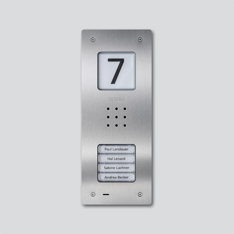 Siedle&Söhne - Zubehör/Ersatzteile für Türkommunikation Gehäuse-Oberteil 210009393-00 f. CAU 850-4-0 E