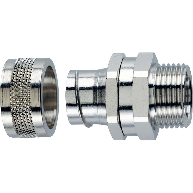 Lapp Zubehör - Metall-Schutzschlauch-Verschraubung SILVYN-LGS-2-PG-16 LGS-2 Pg16 − 10 Stück
