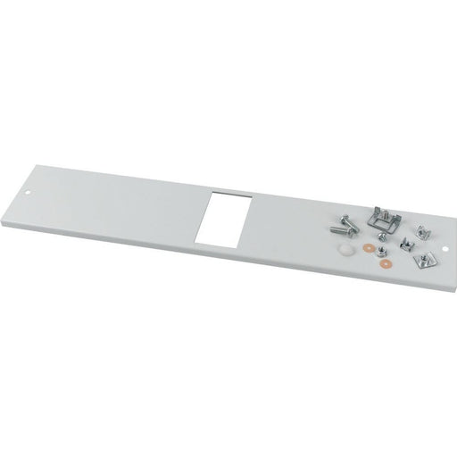 Eaton - Abdeckung/Blende/Beschriftungsleiste (Schaltschrank) Frontblende +Einbausatz 3p XMP430404C PKZ4 horizontal grau