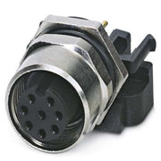Phoenix Contact - Rundsteckverbinder, feldkonfektionierbar (Industriesteckverbinder) Wanddurchführung SACC-DSIV-M1#1556854 − 10 Stück