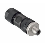 Leuze - Rundsteckverbinder, feldkonfektionierbar (Industriesteckverbinder) Stecker S PL-M12-5A-K
