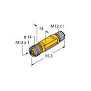 Turck - Temperaturmessumformer Temperaturerfassung TTM-100-LIUPN-H1140 m. Stromausgang