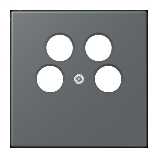 Jung - Einsatz/Abdeckung für Kommunikationstechnik Abdeckung für SAT-TV LC 990-4 SAT2 202