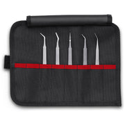 Knipex - Werkzeugset SMD-Präzisionspinzetten 92 00 03 Set 5-teilig