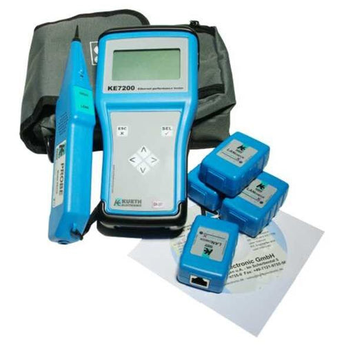 Kurth - Mess-/Testgerät für Kommunikationstechnik Netzwerktester Set KE7200 PRO Kit