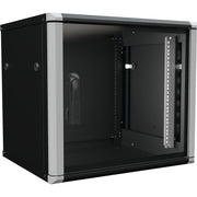 Enoc - Netzwerkgehäuse Wandschrank 9HE 2tlg. sw W2 9-65-S 19"600x500x535mm