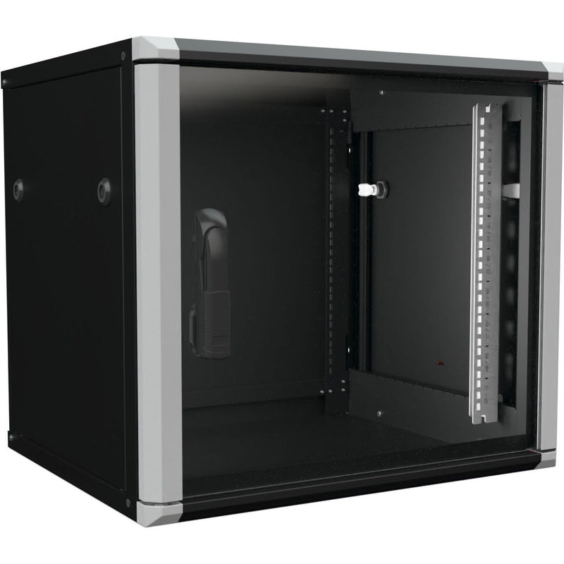 Enoc - Netzwerkgehäuse Wandschrank 9HE 2tlg. sw W2 9-65-S 19"600x500x535mm