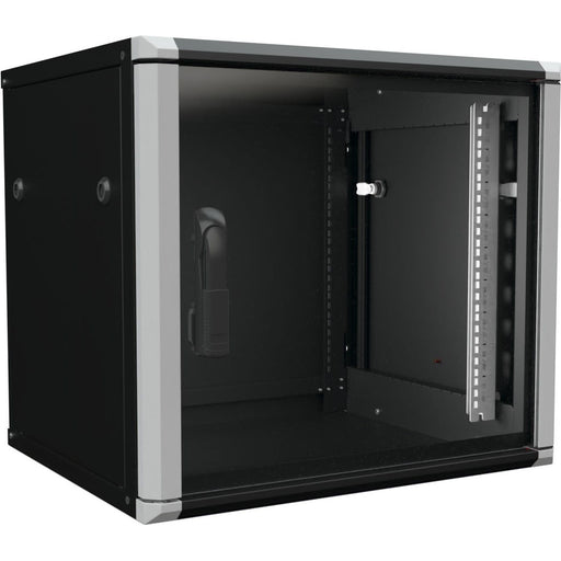 Enoc - Netzwerkgehäuse Wandschrank 9HE 2tlg. sw W2 9-65-S 19"600x500x535mm