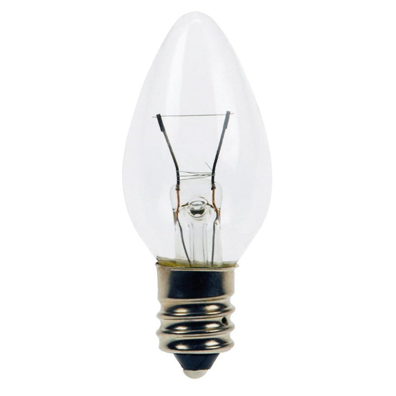 Scharnberger+Hasenbein - Allgebrauchsglühlampe Kerzenform Kerzenlampe 23x53mm 57232 E12 12V 3W klar