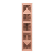 Jung - Abdeckrahmen Rahmen 5-fach LC 985 231 rose clair