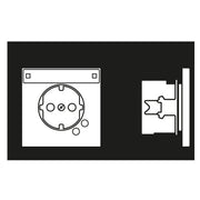 Jung - Steckdose SCHUKO-Steckdose AL 2521 NAUF 16A 250V alu − 1 Stück
