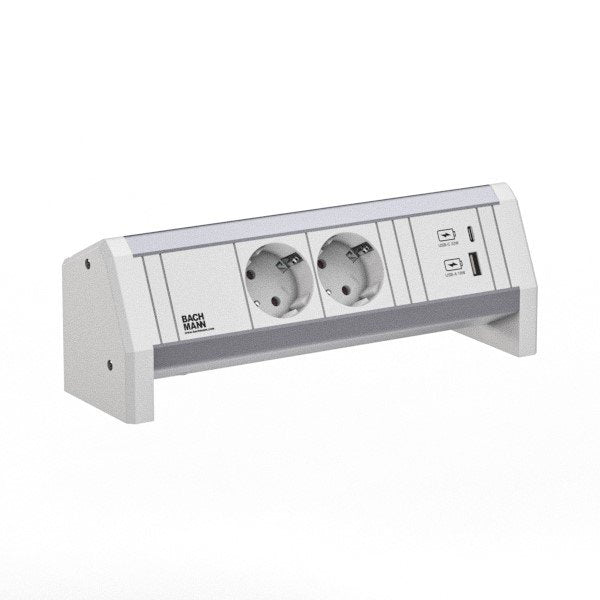 Bachmann - Multi-Tischsteckdose Steckdosenleiste 902.0295 DESK 2xUTE