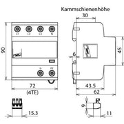 DEHN - Kombi-Ableiter für Energietechnik Kombi-Ableiter DVA EMOB 3P 255 FM DVA EMOB
