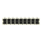 WAGO - Leiterplattensteckverbinder THT-Stiftleiste Lötstift 831-3609 1,0x1,2,gerade,lgr − 12 Stück
