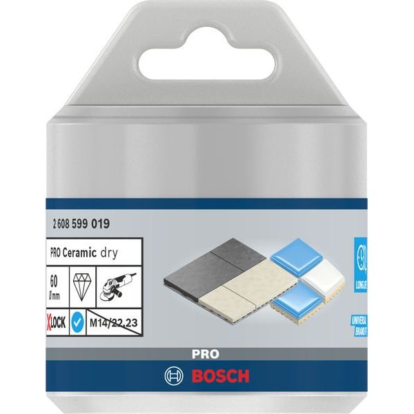 Bosch - Bohrer PRO Ceramic dry 2608599019 Trockenbohrkrone 60