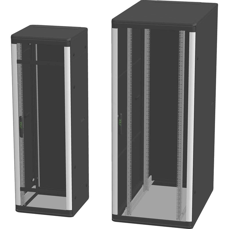 Enoc - Netzwerk-/Serverschrank Standschrank 42 HE F1 61020-S 600x1000x2000 sw