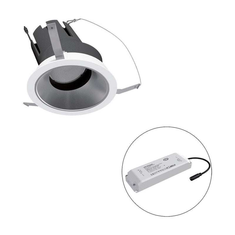 EVN Lichttechnik - Downlight/Strahler/Flutlicht LED-Einbauleuchte modular F01R14AM3830L15P Konfigurationstype