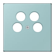 Jung - Einsatz/Abdeckung für Kommunikationstechnik Abdeckung für SAT-TV LC 990-4 SAT2 214