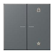 Jung - Bedienelement intelligent eNet Taster Universal 1f. FM LC 1701 202