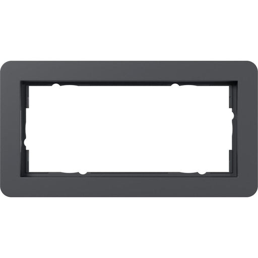 Gira - Abdeckrahmen 2fach 1002152 anthrazit