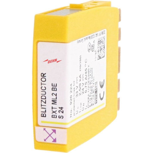 DEHN - Kombi-Ableiter für Informations-/MSR-Technik Kombi-Ableiter-Modul BXT ML2 BE S 24 Blitzductor XT