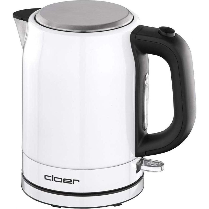 Cloer - Wasserkocher 4511 ws-glänzend lackierter Edelstahl