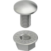 Niedax - Maschinenschraube/Bolzen Flachrundschrauben FLHM 6X12 − 100 Stück
