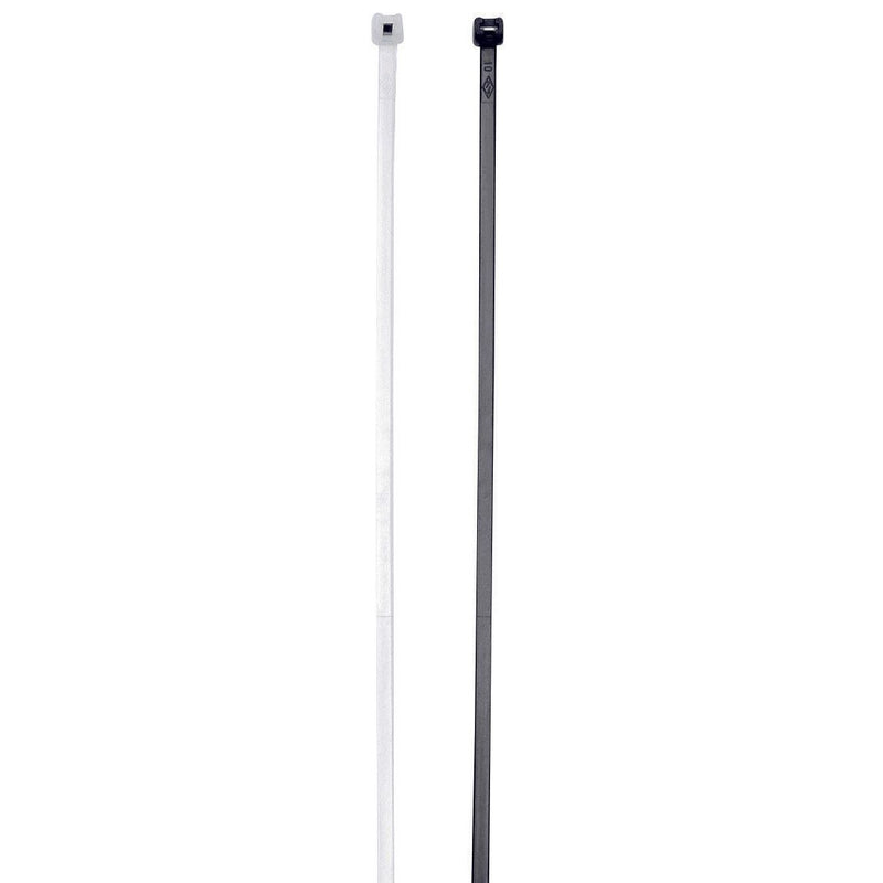 Cimco Werkzeuge - Kabelbinder m.Stahlzunge 181741 3,5x280mm,sw − 100 Stück