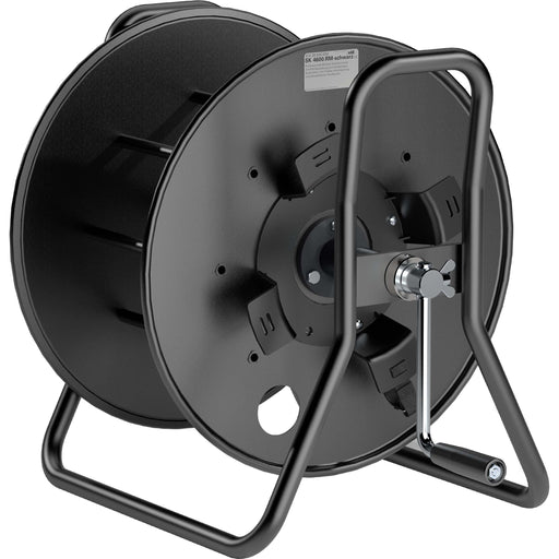 Schill - Kabeltrommel Stahlblech-Kabeltrommel SK 4600.RM-SCHWARZ mit Hilfsspule