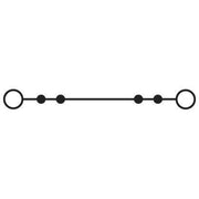 Phoenix Contact - Durchgangs-Reihenklemme Durchgangsklemme PTS 2,5 YE 800V,24A,Anschl.: 2 − 50 Stück