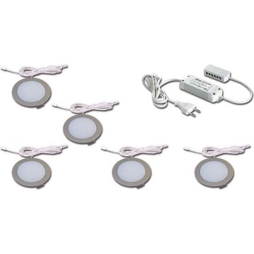 Hera - Downlight/Strahler/Flutlicht 5er-Set LED-Einbauleuchte 61056305002 ww eds +Tr.24/30W