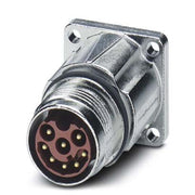Phoenix Contact - Rundsteckverbinder, feldkonfektionierbar (Industriesteckverbinder) Gerätesteckverbinder ST-08P1N8AWQ00S Vorderwand