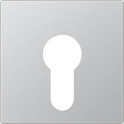Jung - Abdeckung/Bedienelement für Installationsschalterprogramme Abdeckung alu A 525 PL AL für Schlüsselschalt