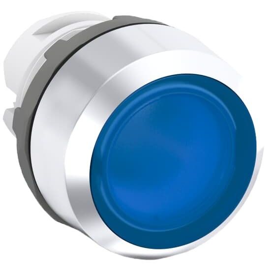 ABB Stotz S&J - Frontelement für Drucktaster Leuchtdrucktaster-Vorsatz MP1-21L blau