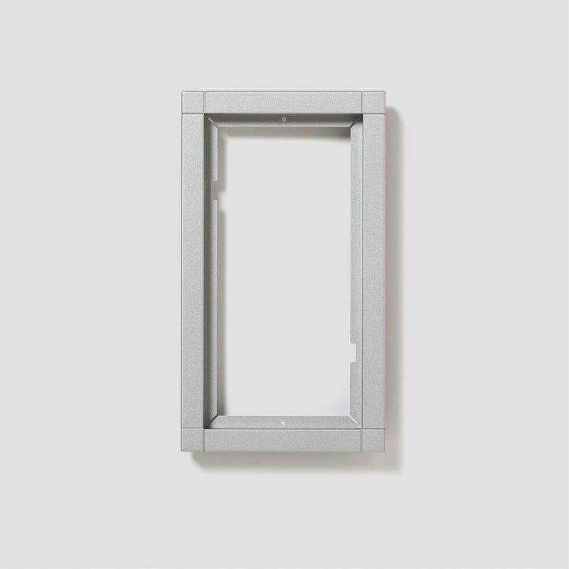 Siedle&Söhne - Montageelement für Türstation Kombirahmen KR 611-2/1-0 SM sil/met